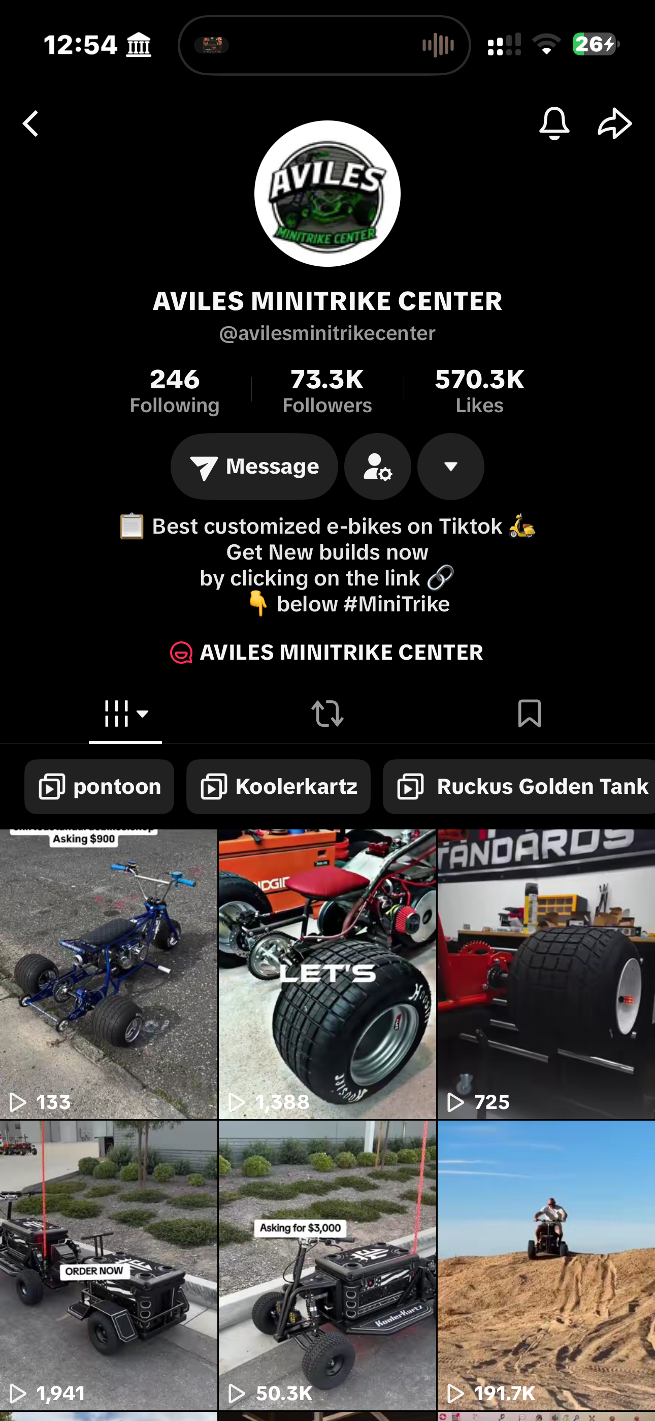 USA TIkTOk Account