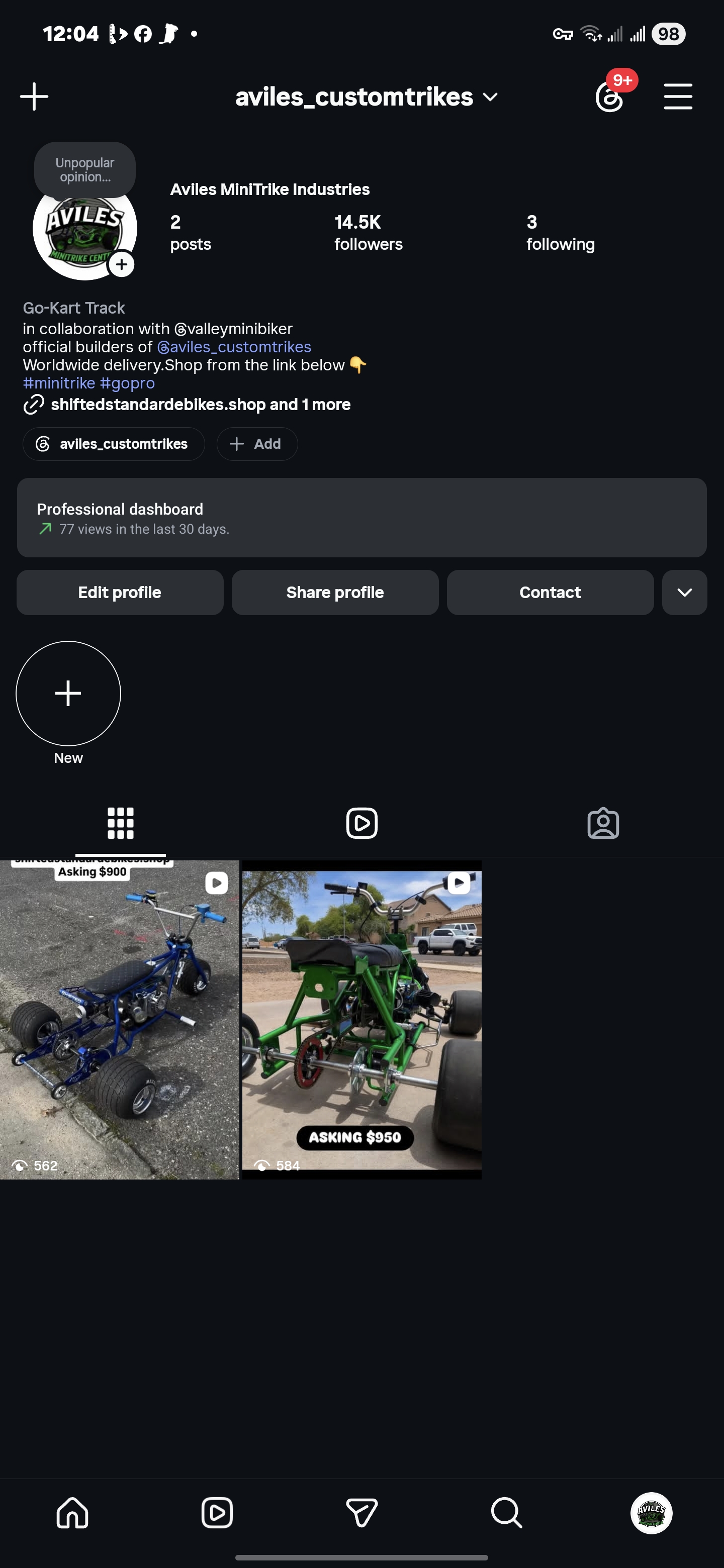 Aged Boosted Instagram Accounts