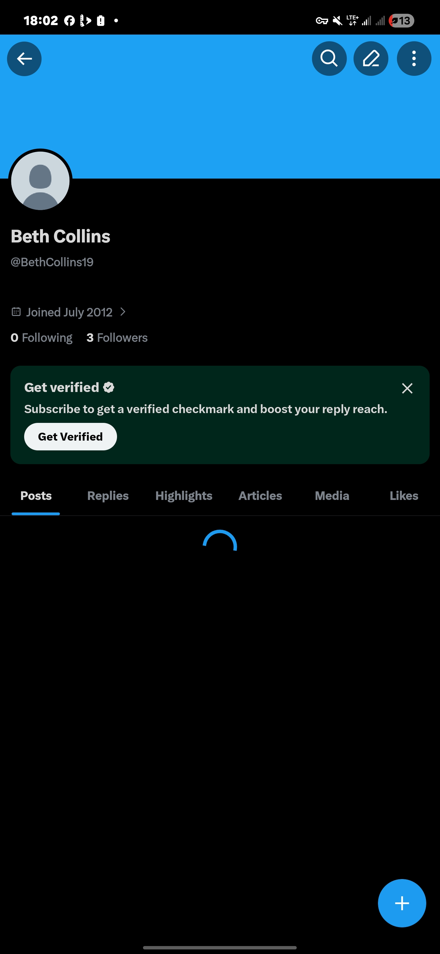 Aged  2012 Twitter (X) Account